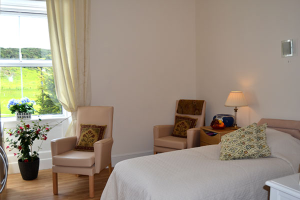 A bedroom at Plas Garnedd